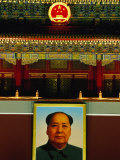Portrait of Mao Zedong Above Gate of Heavenly Peace Bejing  China