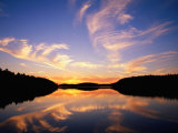 Sunset Over Quetico Lake  Ontario  Canada