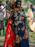 Somalian Women  Who Have Fled Their Homeland  at Wedding  Hol Hol  Djibouti