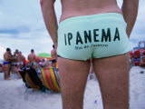 Beach-Goers Swimsuit  Rio De Janeiro  Brazil