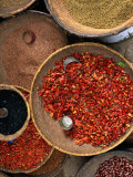 Peppers and Grains for Sale at the Harar Market  Harar  Harari  Ethiopia