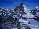 Swiss Alps Seen from Top of Klein Matterhorn  Near Zermatt  Zermatt  Switzerland