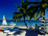 Sail Boats and Crafts for Rent on Beach  Flic En Flac  Mauritius