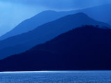 Mountain Silhouettes in New Territories  Hong Kong