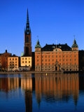 Riddarholmskyrkan and Riddarholmen Seen from Soder  Stockholm  Sweden