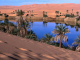 Umm Al-Miah- One of the Oasis Pools Part of the Dawada Lakes  Awbari  Libya