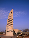 The WWII Commemorative Monument at Le Castel  Ile De Goree  Dakar  Senegal