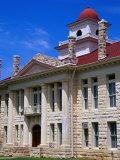 Blanco County Courthouse Johnson City  Texas  USA