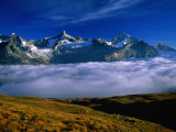 The WeisshornAcross Cloud  Valais  Switzerland