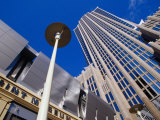 Looking Up at Exterior of Hearst Tower  Charlotte  USA