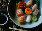 Display of Sushimi  Japan