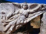 Winged Angel of Victory at Hercules" Gate  Ephesus  Turkey