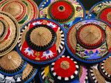 Display of Painted Umbrellas  Baw Sang  Thailand