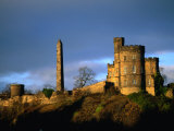 Old Calton Burying Ground and Governor's House on Calton Hill  Edinburgh  United Kingdom