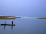 Fishermen in Canoe  Aneho  Maritime  Togo