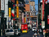 Little Bourke Street  the Heart of Chinatown  Melbourne  Australia