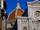 Looking Up at Duomo  Florence  Tuscany  Italy