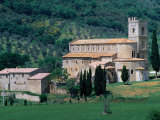 Abbey Di Sant'Antimo  Built in 1100  Tuscany  Italy
