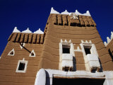 Exterior of Traditional Mud Najran Fort  Najran  Asir  Saudi Arabia