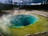 Morning Glory Pool  Yellowstone National Park  Wyoming  USA