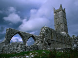 The Franciscan Built Clare Galway Abbey  Connaught  Ireland