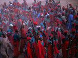 Regiment in Uniform Celebrates the Durbar Festival of Kano  Kano  Nigeria