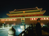 Gate of Heavenly Peace in Tiananmen Square Bejing  China