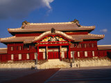 Replica of Shuri Castle in Shuri  Japan