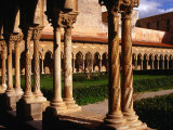 Duomo Cloister (12th Century)  Monreale  Italy