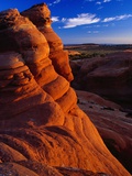 Meringue-Like Sandstone Formations Near Delicate Arch  Arches National Park  Utah  USA