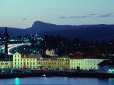 Sullivans Cove at Dusk Hobart  Tasmania  Australia