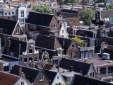 High-Pitched Roof-Tops of Houses  Amsterdam  Netherlands