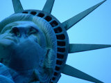 Statue of Liberty with a Viewing Platform in Her Crown  New York City  New York  USA