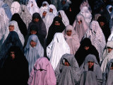 Group of Women Praying  Tehran University  Tehran  Iran