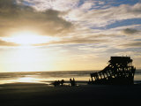 Wreck of Peter Iredale (1906) on Beach  Fort Stevens State Park  USA
