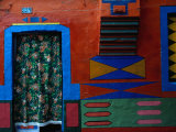 Facade of Painted Candy Shop  Burano  Italy