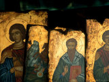 Religious Icons for Sale in Shop  Ermou  Athens  Greece