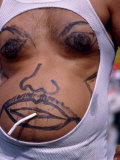 Trompe L'Oeil Body Painting at Ati-Atihan  Kalibo  Panay Island  Aklan  Philippines