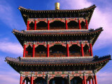 Traditional Chinese Pavillon  Xinjiang  China