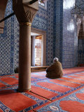 Inside Rustem Pasa Camii Mosque  Turkey