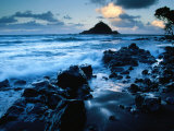 Alau Island from Koki Beach  Hana  Maui  Hawaii  USA