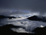 Clouds at Sunrise on Central Cross Highway Near Hohuangshan  Taiwan