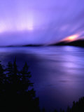 Clouds Sweeping into the Caldera or Basin at Sunrise  Crater Lake National Park  USA