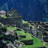 Machu Picchu Overlooking the Sacred Urubamba River Valley  Machu Picchu  Cuzco  Peru