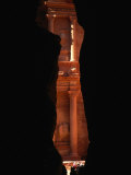 Glimpse of Al-Khazneh  Seen Through the Narrow As-Siq Gorge  Petra  Jordan