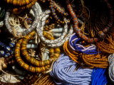 Detail of Beads for Jewelry Making  Makola Market  Accra  Ghana
