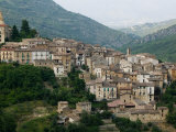 Mountain Town  Anversa di Abruzzi  Abruzzo  Italy