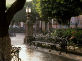 Early Morning  El Jardin  San Miguel de Allende  Mexico