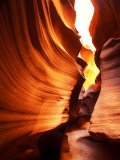 Antelope Canyon Silhouettes in Page  Arizona  USA