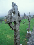 Celtic Cross Gravestone  County Clare  Ireland